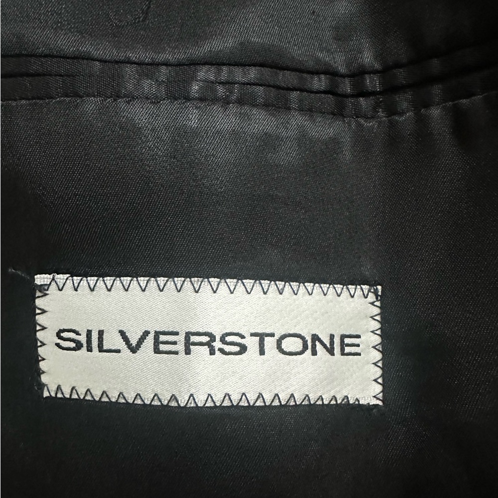 Silverstone 100% Cashmere Houndstooth‎ Men’s Blazer, Size 42R, MSRP $350 - Picture 7 of 8